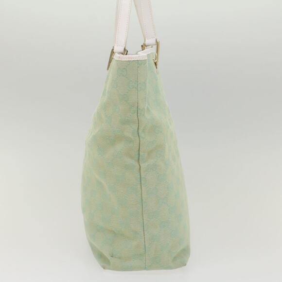 GUCCI GG Canvas Tote Bag Light Blue 002 002 - Picture 5 of 16